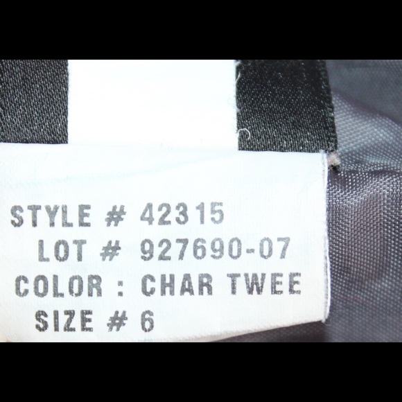 DKNY Charcoal Gray Wool Blend Boucle Double Breasted Peacoat Women’s 6 - Picture 11 of 12